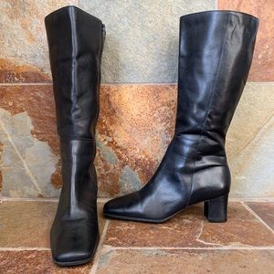 Naturalizer Black Leather Boots